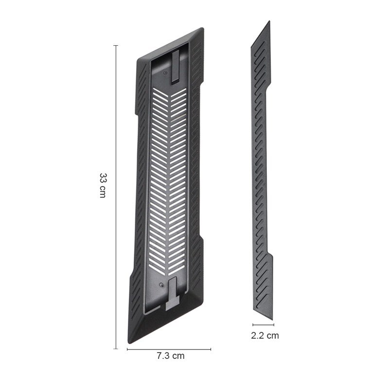 Soporte Vertical de montaje para PS4 Pro, accesorios para consola Slim, ABS, negro