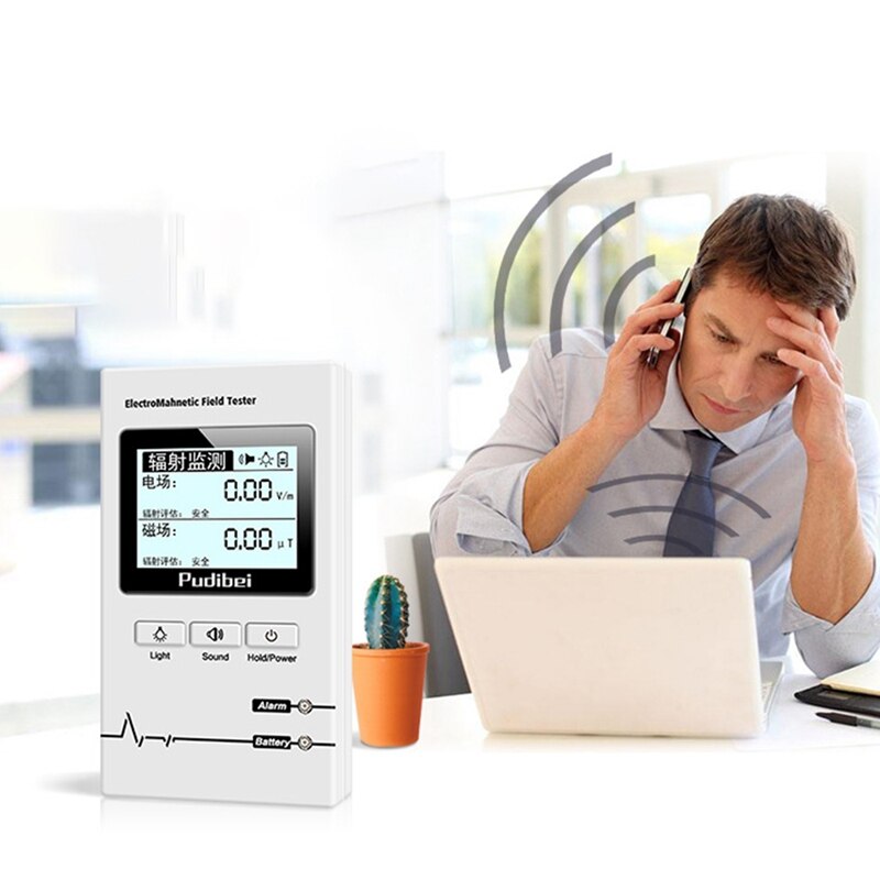 GTBL 620A Handheld EMF Meter Electromagnetic Radiation Detector Electromagnetic Wave Tester Radiation Tester