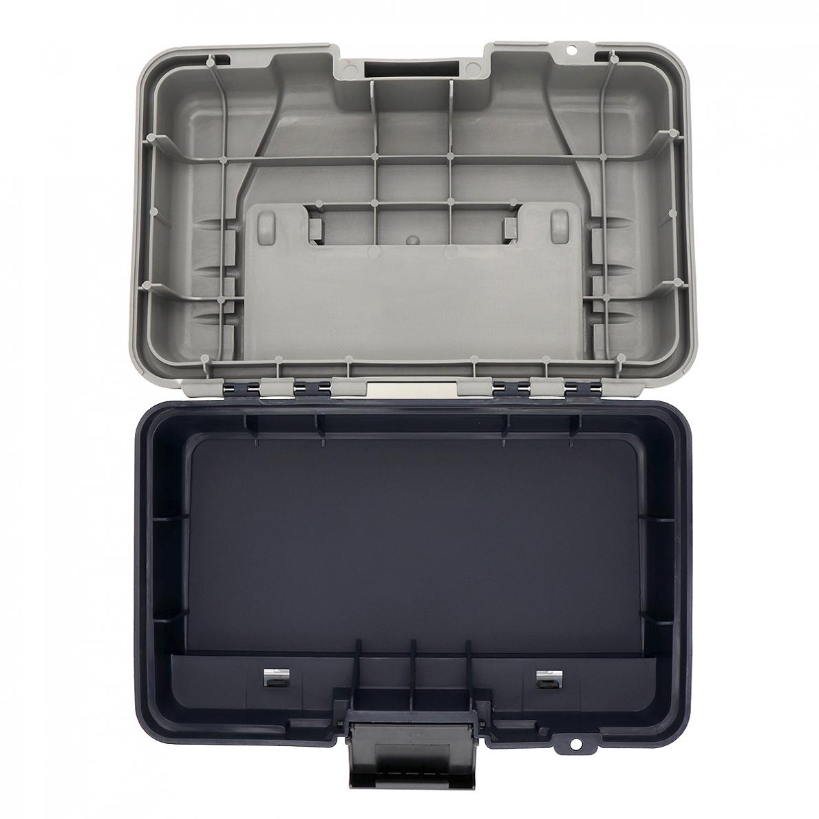 4 Layer PP+ABS Sea Fishing Tackle Box with Plastic Handle Storage Fishing Lures Tools Accessories for Outdoor Fishing