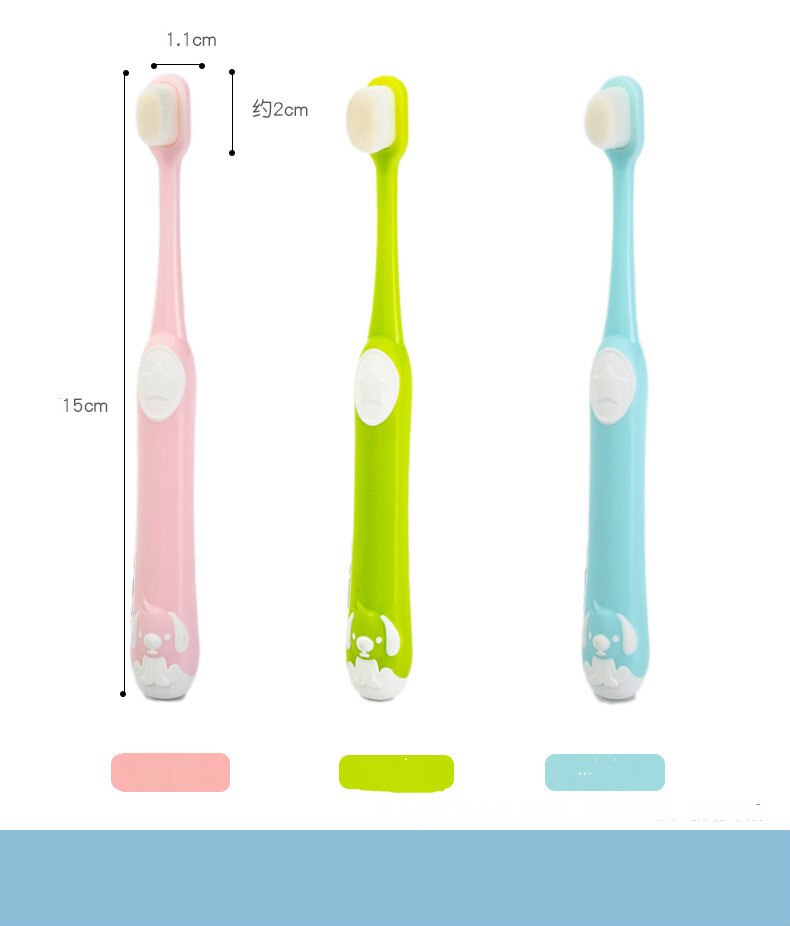 Cute Animal Soft Bristle Children's Toothbrush Cartoon Toothbrush Girls Boys Kids Dental Care Tooth Brush