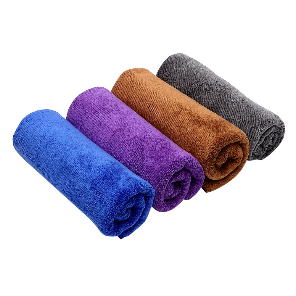 30*70cm Car-styling Ultra Soft Microfiber Cloth Car Wash Towel for Car Wax Polish Cleaning Tool Auto Care Detailing 4 Colors