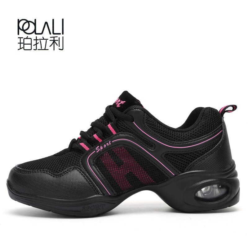 POLALI Dancing Shoes Woman Cheap Hip Hop Sport Sneakers Platform Dance Shoes Woman Modern Dance Shoes Jazz Footwear: heifen / 4.5