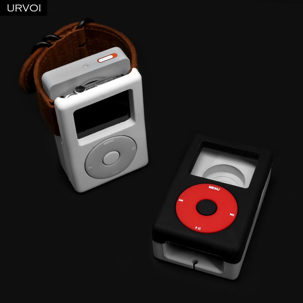 Urvoi Silicone Stand Voor Apple Horloge Houder Watchos Keeper Thuis Opladen Dock Voor Iwatch Oplader Voor Ipod Nano Classic