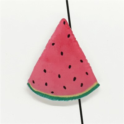 Mooie Watermeloen Aardbei Lemon Broche Acryl Pin Badges Pictogrammen Op De Rugzak Medaille Decoratie Badge Voor Kleding: K