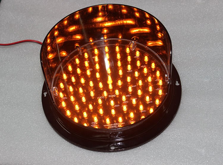 Hoge Helderheid DC12V Geel Led Licht 200Mm Verkeerslichtlicht Module