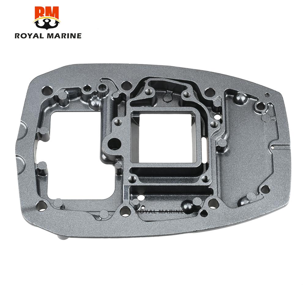 Collecteur GUIDE, d'échappement pour moteur de bateau hors-bord, yamaha, 9,9 cv, 15 cv, 2 temps 6B4-41137