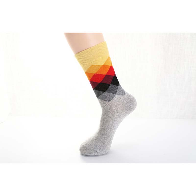 Cycling Socks Compression Outdoor Sports Bicycle Stocking Seamless Knee-High Breathable Socks Running Sock: Style3