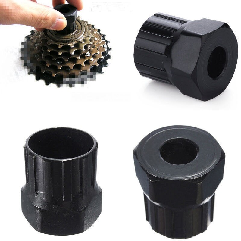Mountain Bike Disassembly Flywheel Shaped Lock Maintenance Mountain Ring Black Remover Freewheel Bike Screw Cassette Tool socket