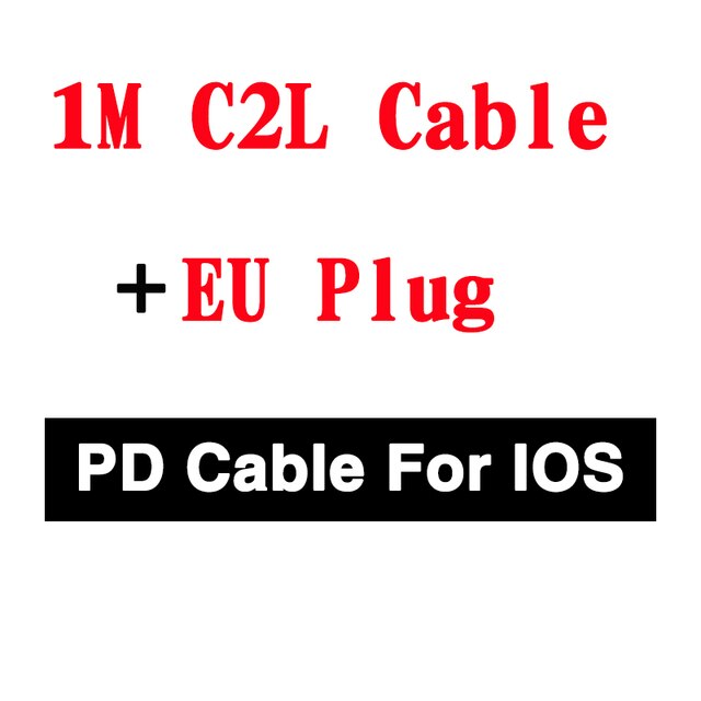 20W PD Type C QC3.0 QC4.0 Fast Charger Cable For Apple iPhone 13 12 11 Pro Max Mini X XR 8 7 Plus iPad Data Sync Line PD Cable: C To L Cable Charger