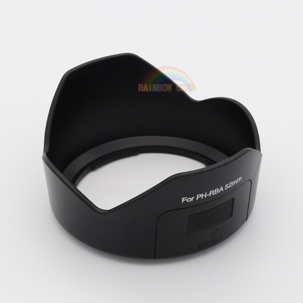 PH-RBA 52mm pare-soleil calibre 52mm protecteur d'objectif pour Pentax camera 18-55 KR KX KM K30 K5 II K7 numéro de suivi