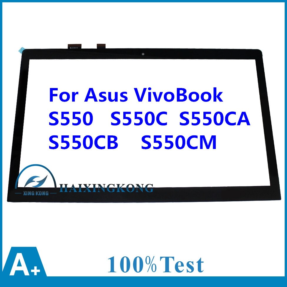 Voor Asus VivoBook S550 S550C S550CA S550CB S550CM 15.6 "Touch Screen Touch Panel Digitizer Glas Lens Reparatie Onderdelen Vervanging