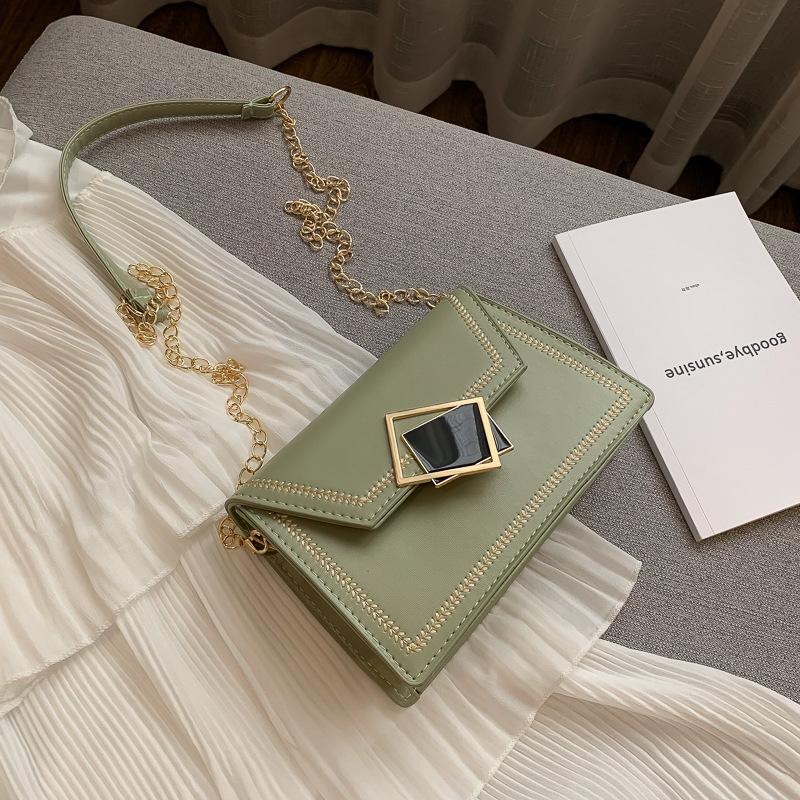 Kleine leren crossbodytassen voor dames, chian schoudertas, sac a main, reistassen en avondtassen voor dames: Groente