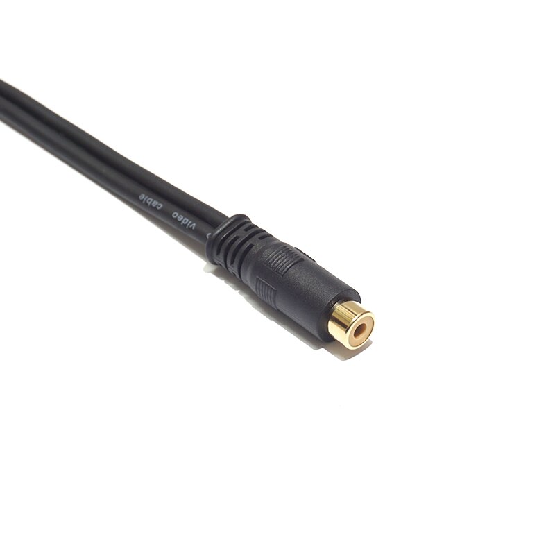 Rca Splitter Enkele Rca Female Naar Dual Rca Male Y Adapter Audio Kabel Voor Subwoofer Auto Luidspreker Versterker