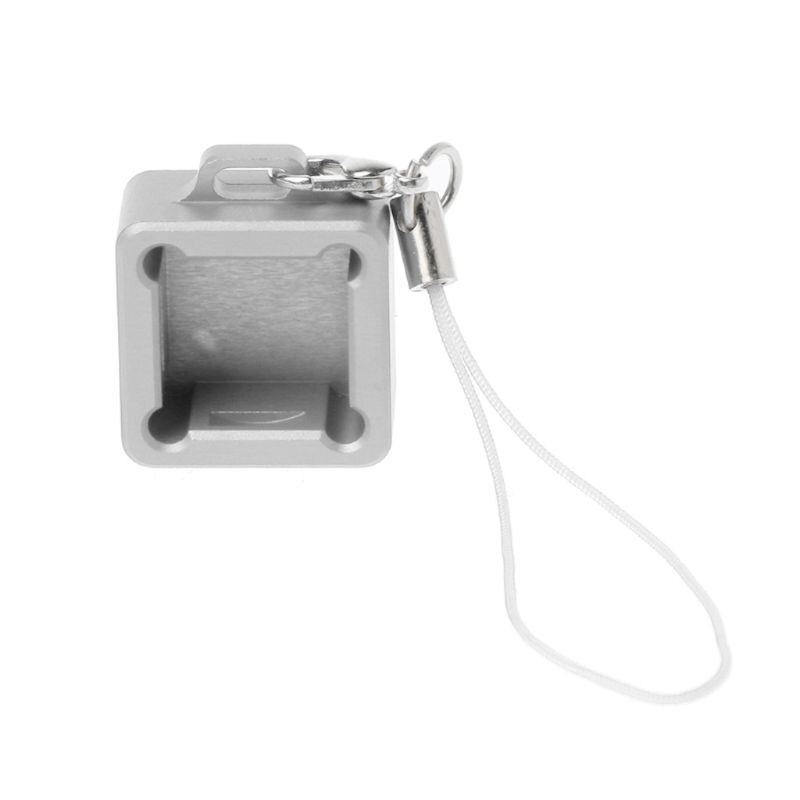 Terning sukker cnc anodiseret aluminium switch tester base til mekanisk tastatur: Sølv