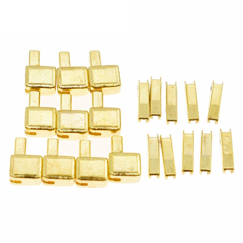 Stopper Rit 10 Stuks Metalen Reparatie Rits Stopper Zink 3 # L... – Vicedeal