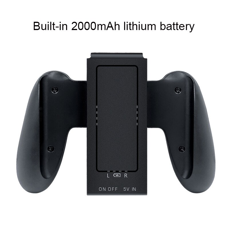 Handgreep, oplaadstation, oplader, oplaadbare standaard voor nintendo switch joy-con ns, handgreep, controller, oplader