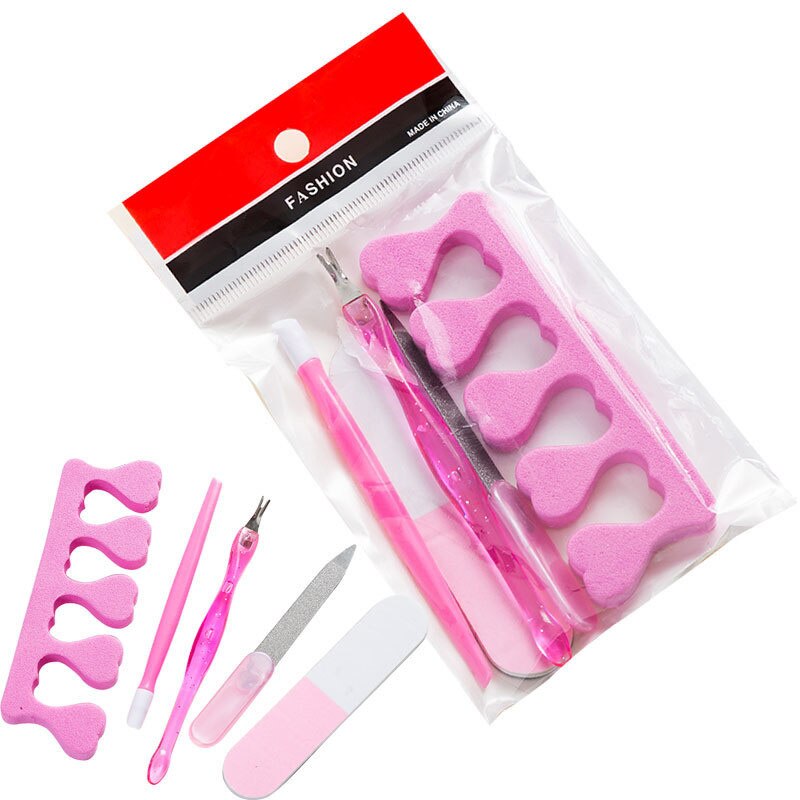 5pcs Removal Repairing Finger Toe Plastic Nail Set Dead Skin: Default Title