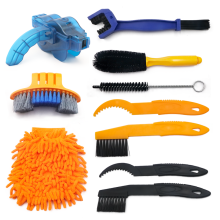 Bicycle Cleaning Kit Mountain Bike Chain Cleaner Scrubber Tire Brushes Washing Glove Cycling Maintenance Tool Accessories