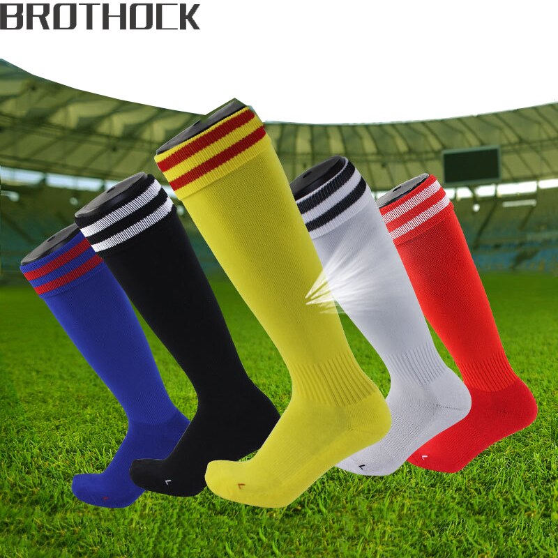 Brothock Fußball socken Familie Eltern und kind größe trainingsschweiß dry anti-skid strümpfe socken outdoor studenten sport socken