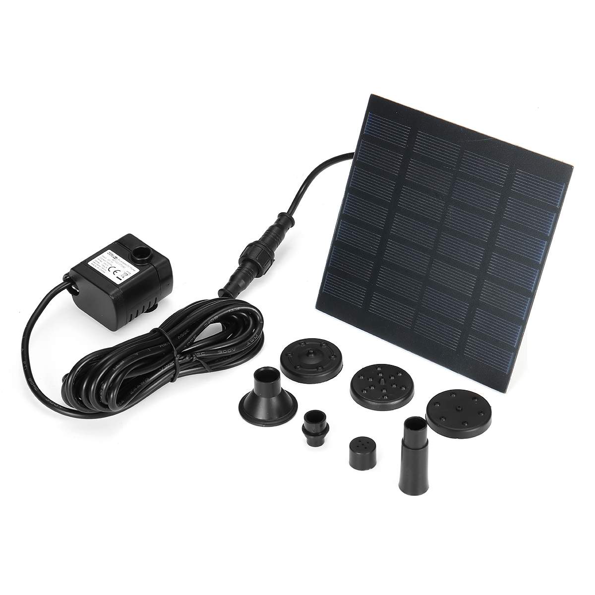 Solar-Powered water pump Brushless DC Solar Power Fountain Pool Water Pump Garden Plants Watering Kit solar pond pump kit
