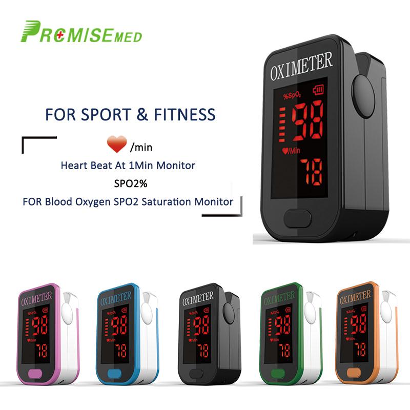 Oxymètre de pouls de doigt de ménage de PRO-F4, battement de coeur à la couleur de SPO2-multiple d'oxygène de sang de fréquence cardiaque de moniteur de Saturation de 1 Min