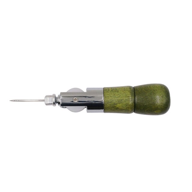 Manual Speedy Stitcher Sewing Stitching Machine Heavy Repair Tool for Leathercraft Canvas Leather DIY Sewing Tools: Green