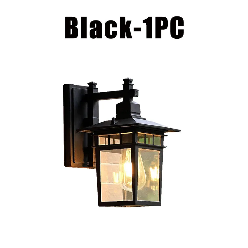 LASIDE Set van 2 Buitenverlichting Muur Wand Buitenlamp, GU10 Antraciet Aluminium Down Wandlamp Buitenlicht Wandverlichting, IP44 Muurlamp Buiten Lamp Verlichting Licht voor Tuin Terras Patio