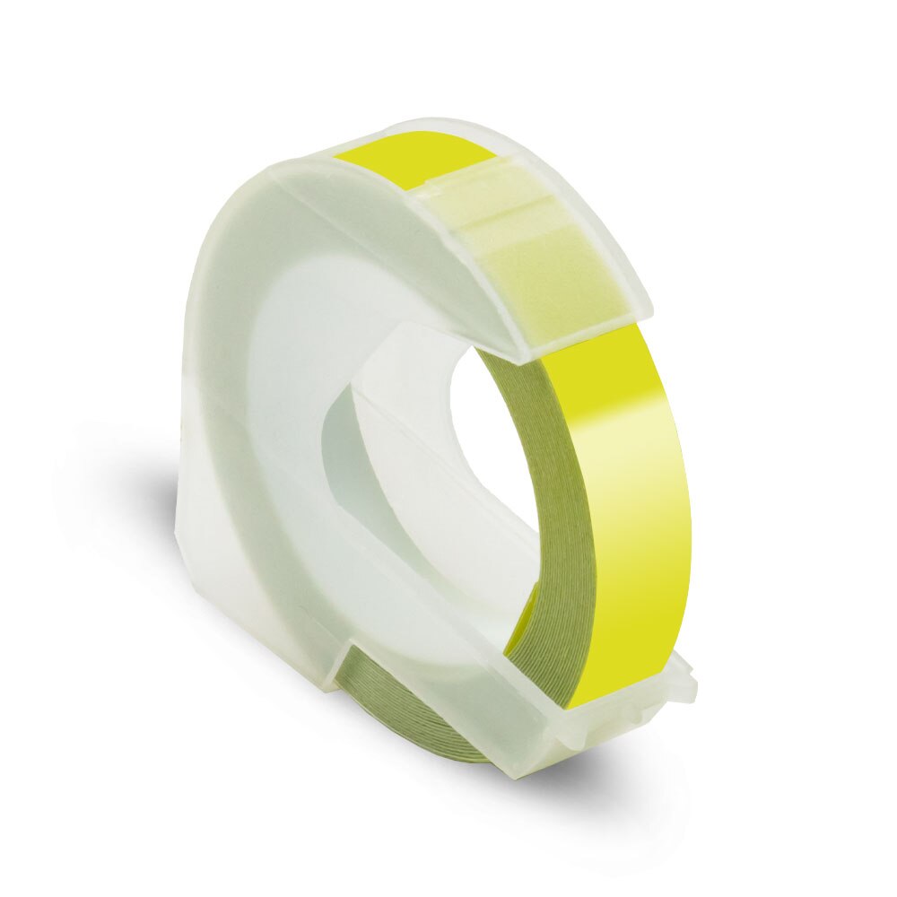 Labelwell 9MM dla Dymo 3D plastikowa taśma tłocząca kompatybilna z Dymo 1540 1610 tłoczenie drukarka do etykiet 3D etykieta pcv dla Motex E101: Olive Green