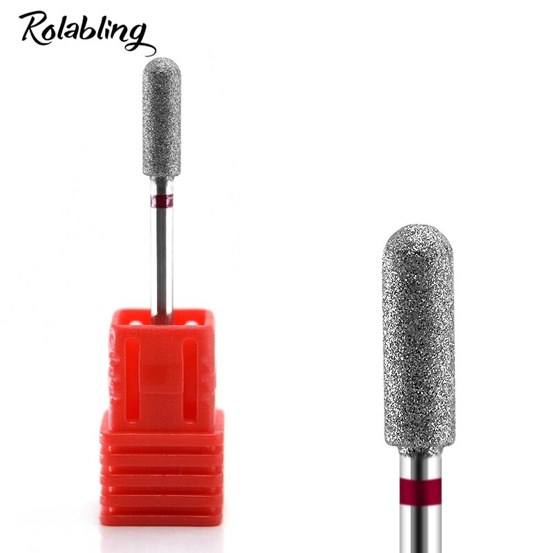 Diamant neglefil neglebor wolfram negleboreværktøj manicure maskine roter burr neglebånd ren mølle cutter