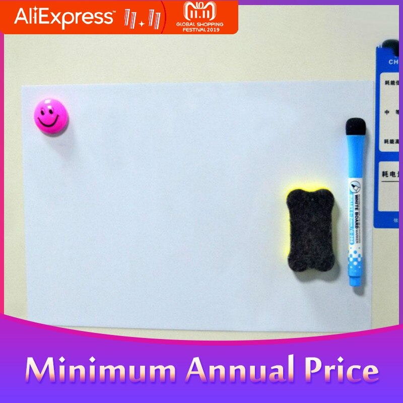 A3 Chic Magnet Magnetic Whiteboard/Memo Pad/Message Board Magnets Home Decoration