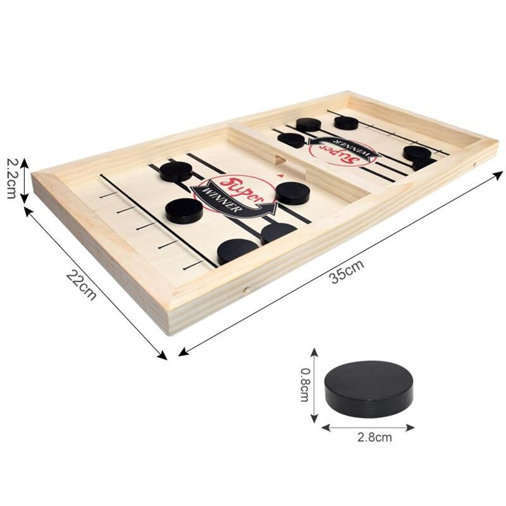 Fast Hockey Sling Puck Game Paced Sling Puck Winner Fun Toys Board-Game Party Game Toys For Adult Child Family In