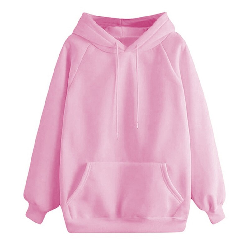 Outdoor Corsa E Jogging Casual Trainning Esercizio Maglione Femminile Felpa Con Cappuccio Maglia A Manica Lunga Cappotto Sportivo Feminino: S / pink