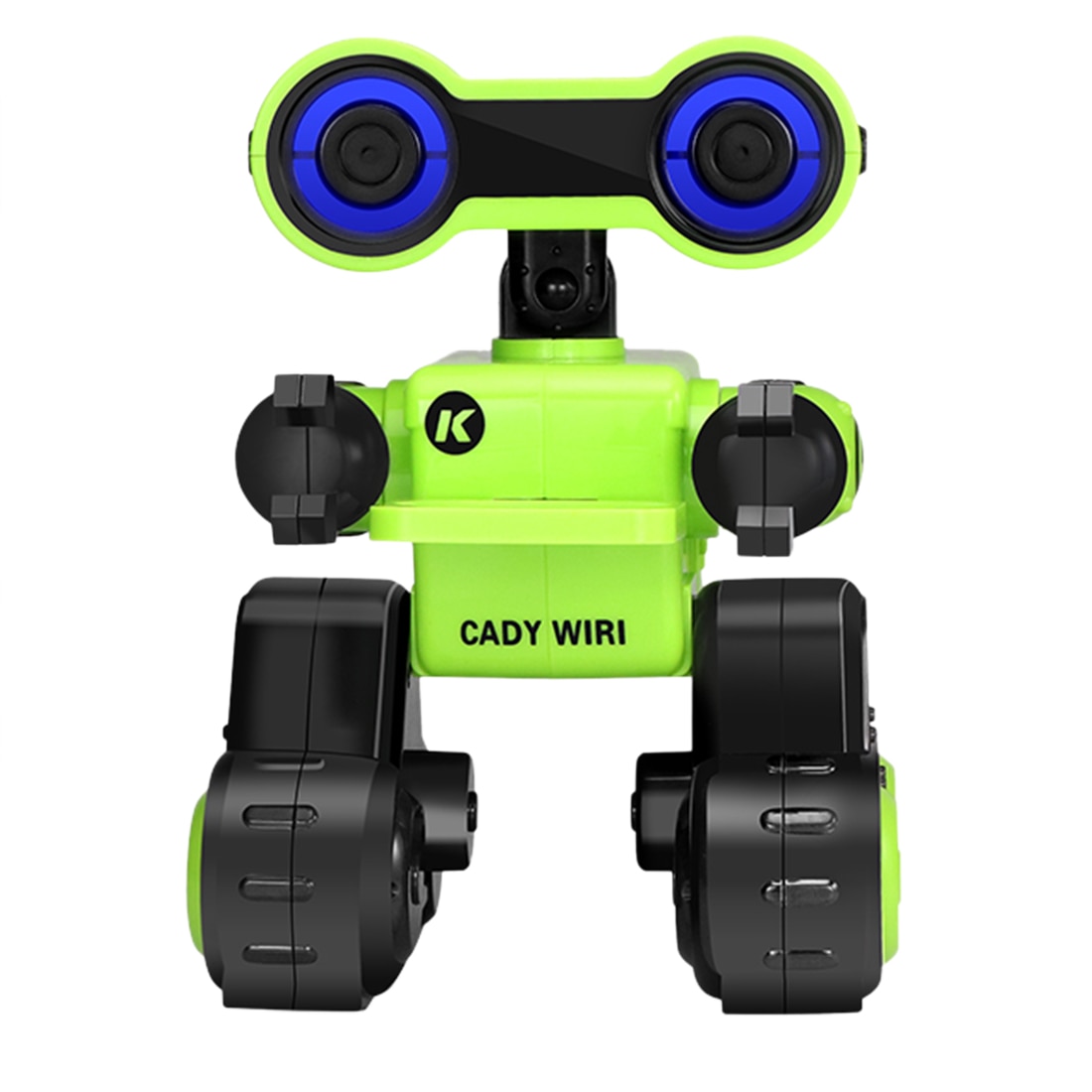 Itechor Spraakherkenning Robot Wiri Intelligente Programmering Robot Met Zingen Dansen Voice Chat Licht Controle Functies Groen: 1