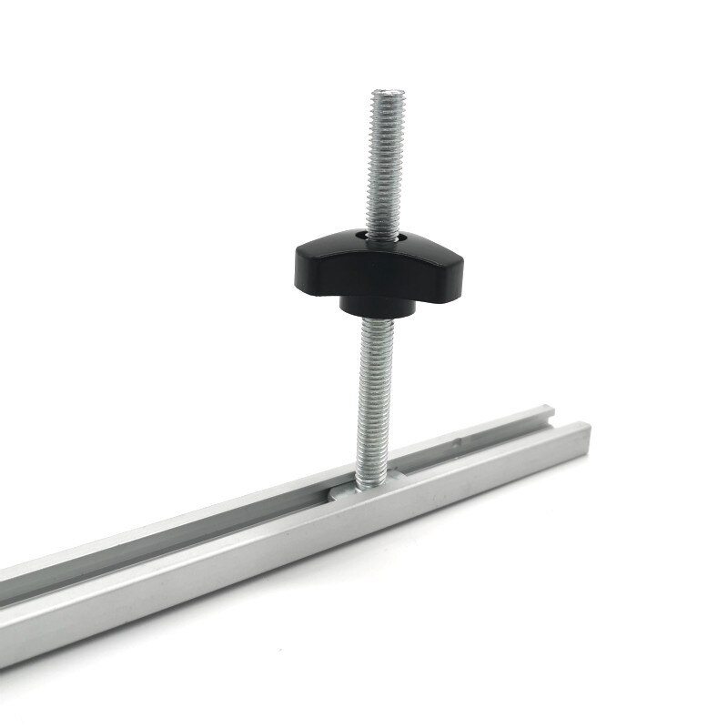 Woodworking T-slot Slide Track Aluminium Alloy T-tracks Miter Track for Woodworking Saw/Router Table Workbench Tools Type-19