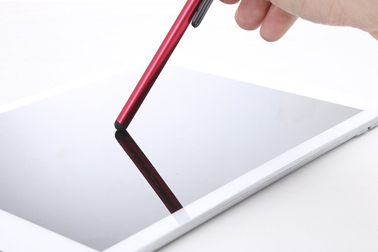 10pcs/lot Capacitive Touch Screen Stylus Pen for IPhone IPad IPod Touch Suit for Smart Phone Tablet Metal Stylus Pencil