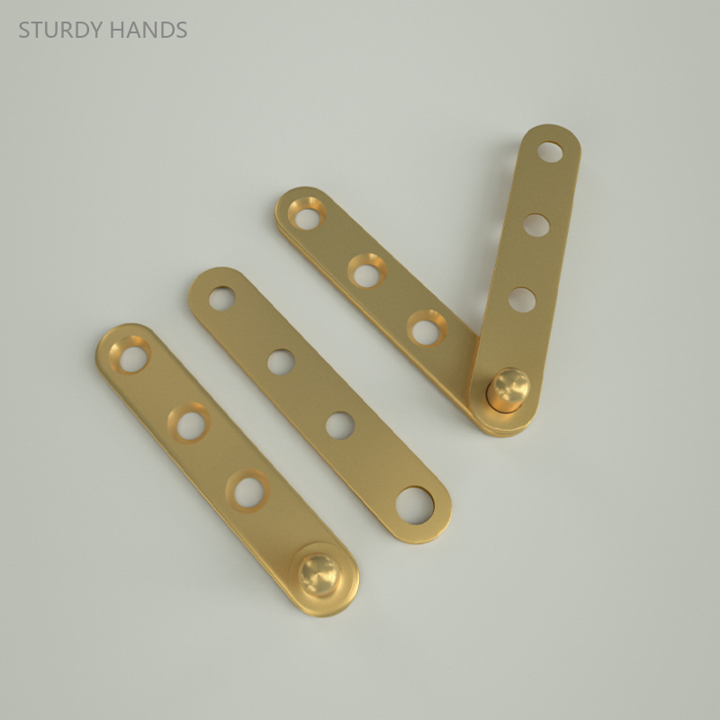 2 sets of brass upper and lower pivot hinges retro redwood door one line invisible hinge Woodworking Furniture Hinge