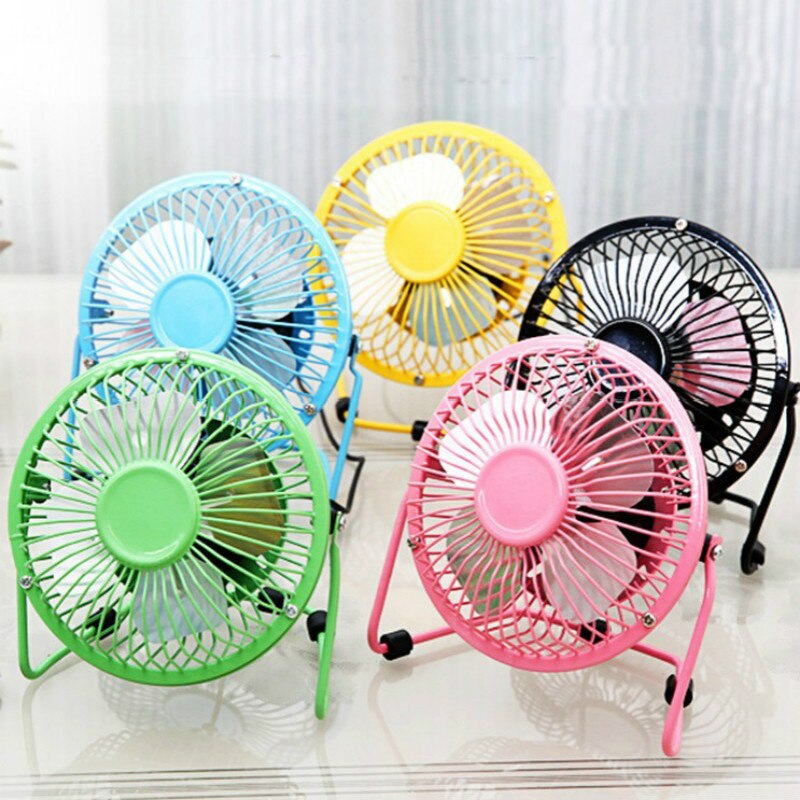 Draagbare mini-ventilator airconditioner luchtkoeler tafel kleine handventilator bureau elektrische hand usb tafel kamerkoeling slaap thuiskantoor