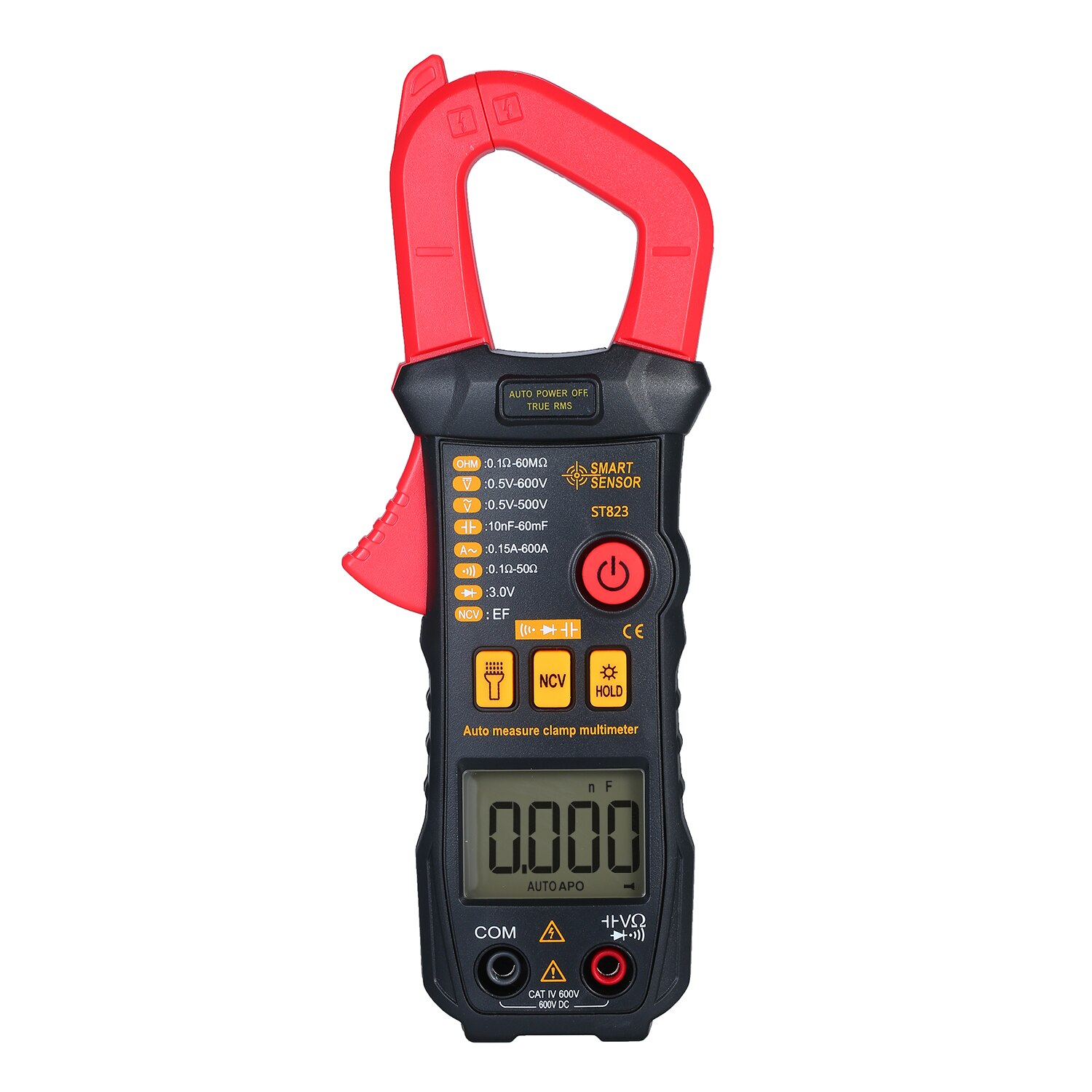 SMART SENSOR ST823/ST822 /ST821 Digital Clamp Meter High Precision Automatic Range Multimeter AC Clamp Ammeter Clamp Gauge