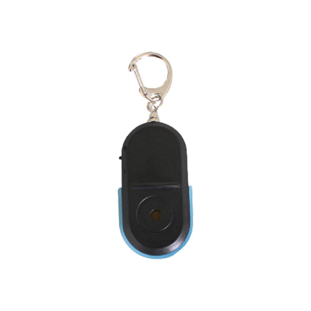 1PC Mini kabellos Anti-Verloren Alarm Schlüssel Finder Lokalisierer Pfeife Klang LED Schlüsselanhänger Anti Verloren Schlüssel Finder Sensor: Blau