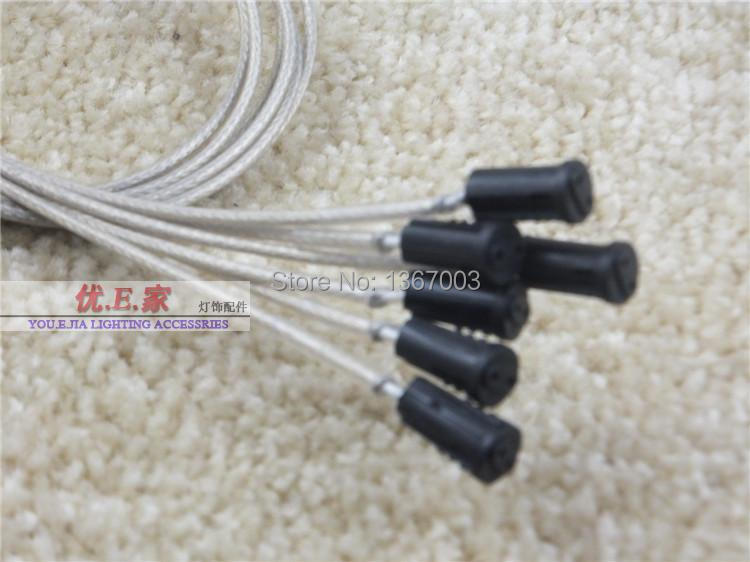 Soporte de lámpara colgante G4, cable de 100CM, 50cm, 200cm, 10 Uds.