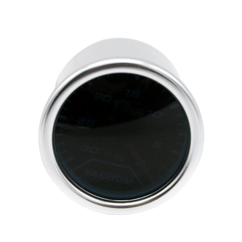 Car /Motorcycle 2inch Smoke Len LED Indicator Vacuum Gauge Meter