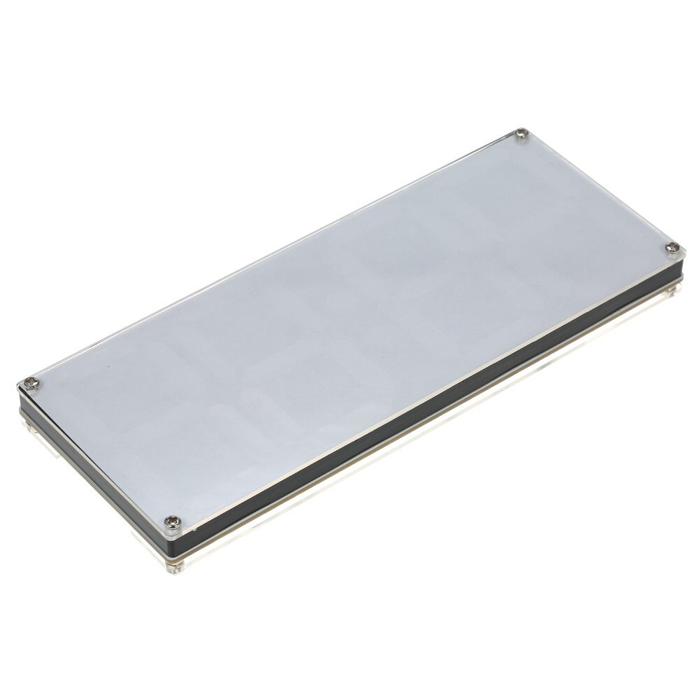 DS3231 DIY 4-digit Digital LED Uhr Kit mit Regenbogen Farben und Transparente Fall