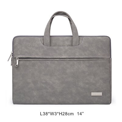 Victoriatourist Laptop Tas 14 "15.6" Mannen Vrouwen Business Handtas Stijlvolle Aktetas Multi-layer Ruimte Messenger Bag: V7019-Dark Grey (S)