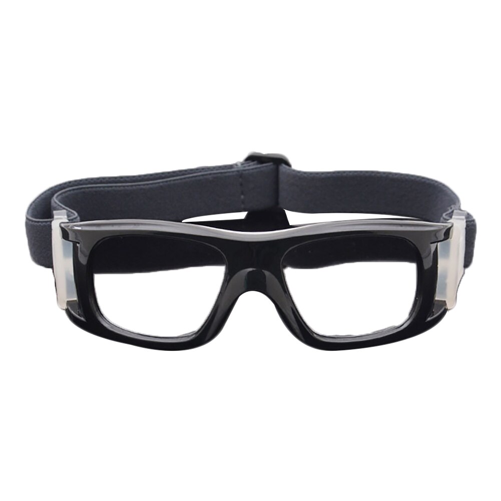 Sports Football Basketball Badminton Goggles Eye Protection Glasses Eyewear Sports Goggles Eye Protection Glasses Eyewear Glass: black