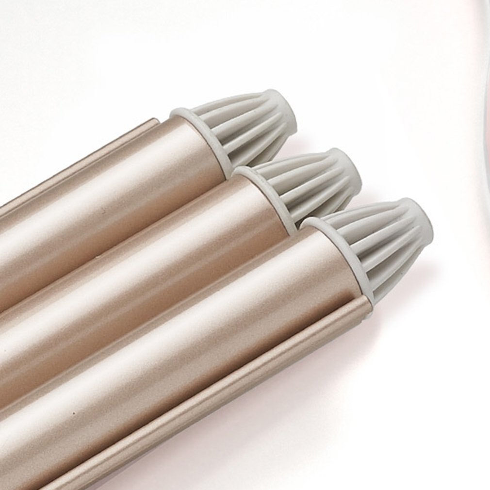 3- pind hårrulle 3- rør ægrulle hårpind vand krusning stort krøllejern hår krøller hår styling værktøj