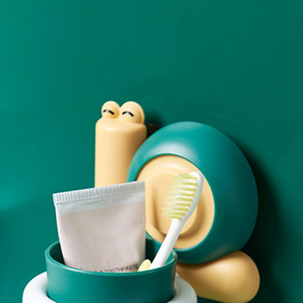 Tazza per spazzolino da denti a parete in plastica facile da pulire tazza per spazzolino da denti per bambini