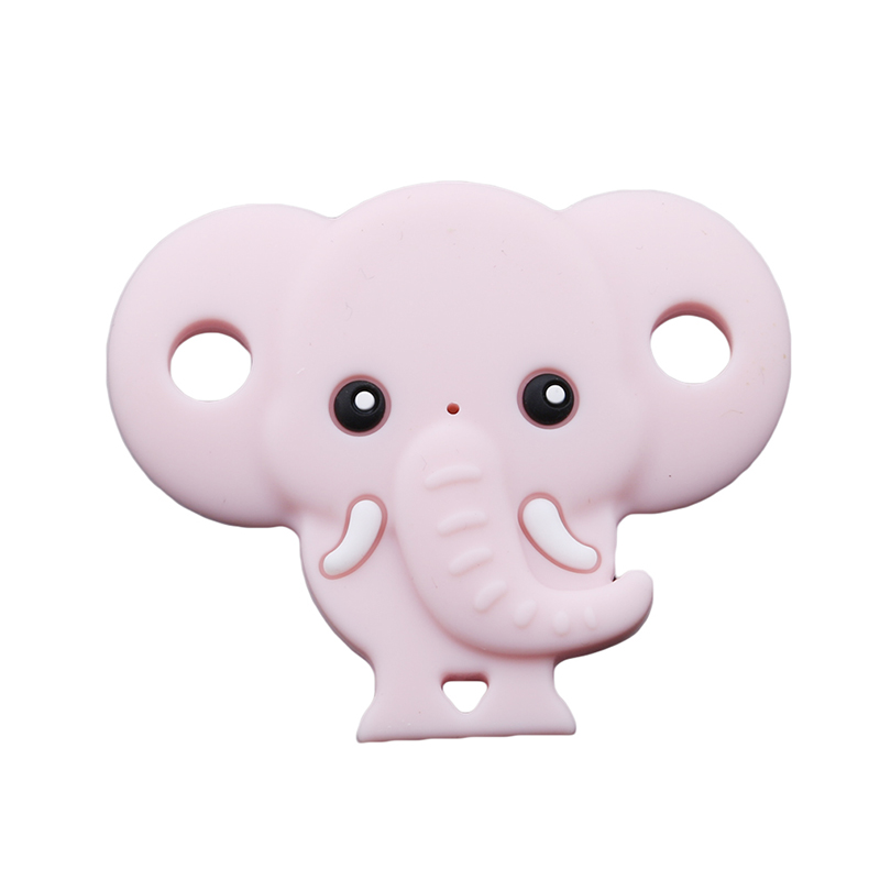 Rosa/blu in silicone A Forma di Elefante Del bambino Ciuccio Tettarelle da biberon Ortodontico Appena nato Alimentazione infantile Giocattoli per Bambini Ciuccio