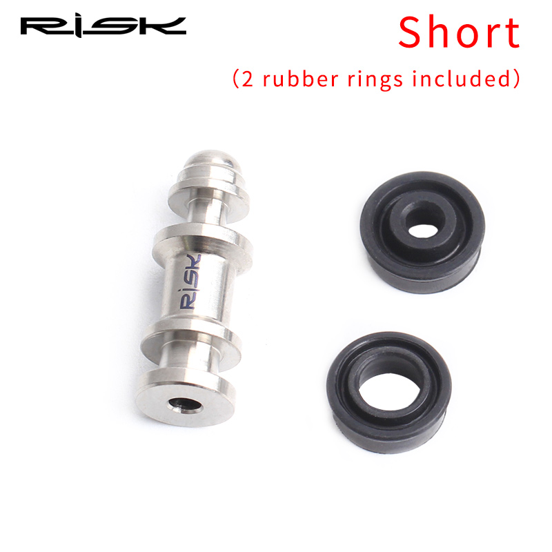 Risk disco de freio de liga de titânio, peça de reparo de pistão de freio a disco para guia sram avid r re rs rsc db5 t tl série peças de bicicleta: Short Style