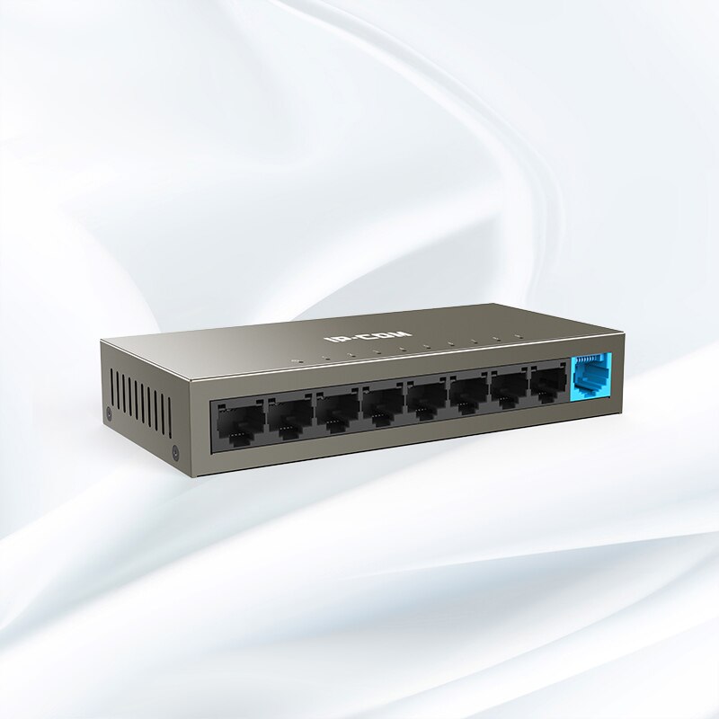 Ipcom F1109D 10/100Mpbs 9 Poort Schakelaar IEEE802.3af/At 8 Pswitch Ethernet Switch Power Voor Ip Camera en Wifi Router