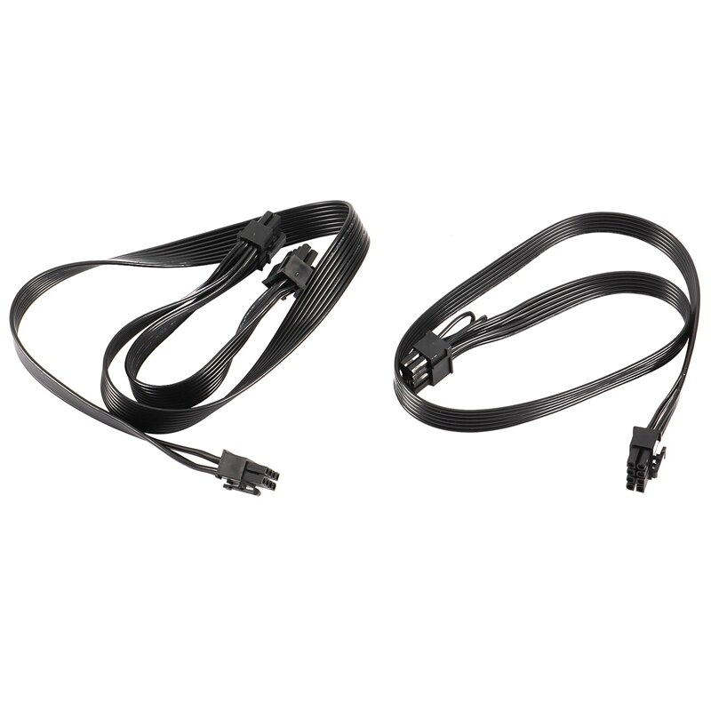 Pcie Vga Voeding Kabel Kit 8Pin 6 + 2Pin Pcie Vga Kabels Sata Molex Kabel Voor Evga Supernova G2 g3 Gs P2 Pq T2 G +